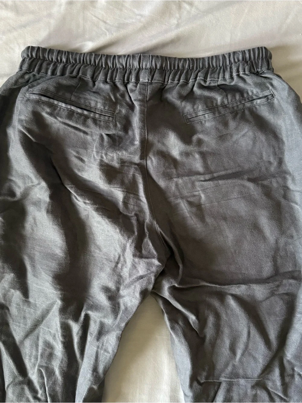 QUINCE Cotton Linen Twill Straight Leg Pant